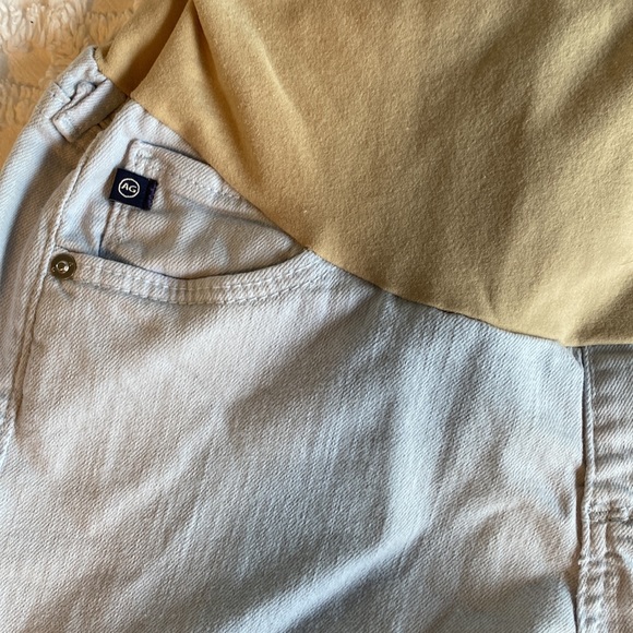 AG Adriano Goldschmied Baby Blue Maternity Jeans sz 27 - Picture 3 of 6